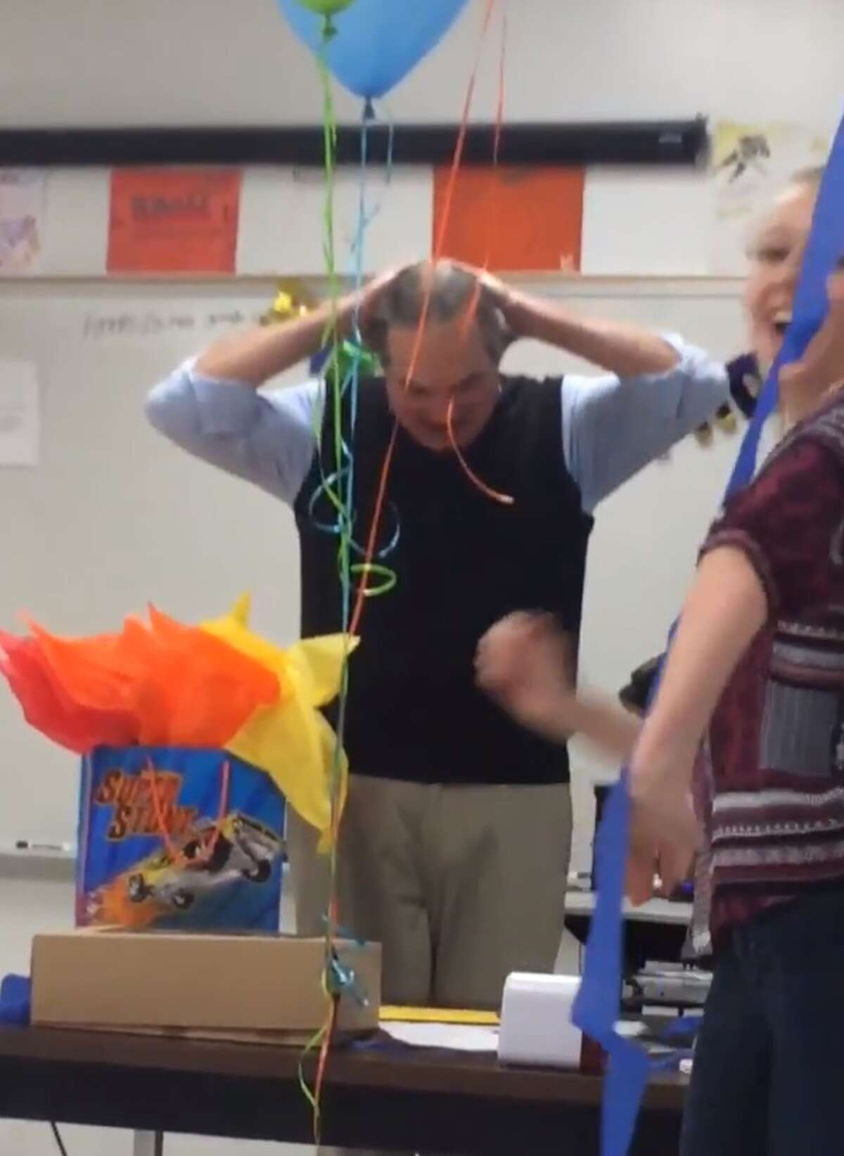 Teachers are usually the ones with classroom surprises up their sleeves, but in Burleson, it was the students who caught their teacher off guard with a surprise birthday party that has warmed the hearts of thousands on social media.