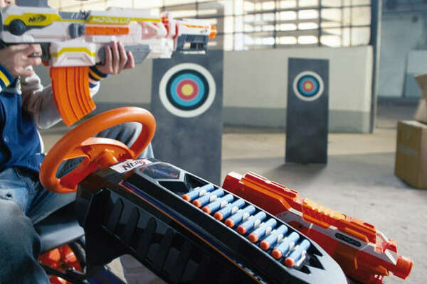 nerf battle racer target