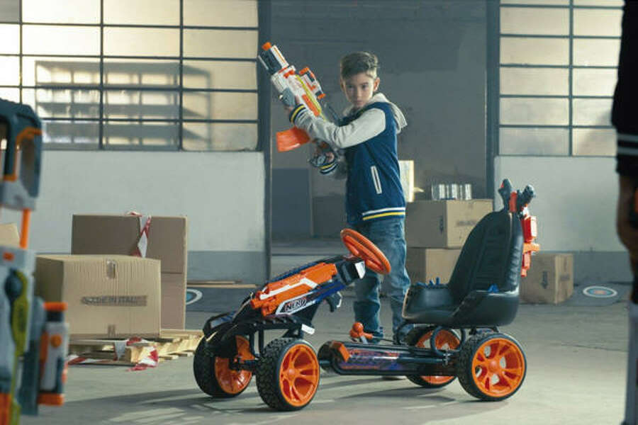 nerf pedal kart