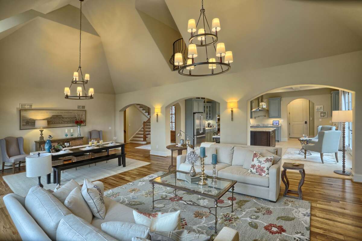 This Links model in Gettysburg, Pa., has high ceilings and an open floor plan. MUST CREDIT: High Performance Homes.