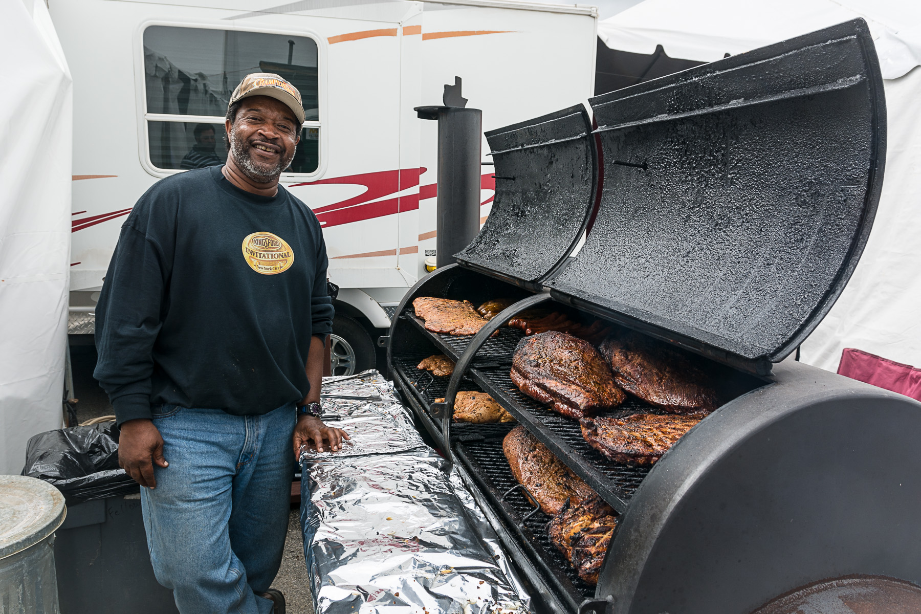 Barbecue cookoff contestants pull out all the stops to win Grand