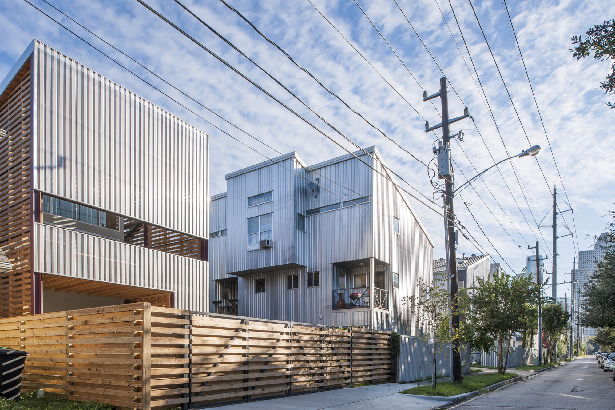 Shotgunstyle house, modern Rice home showcase Houston
