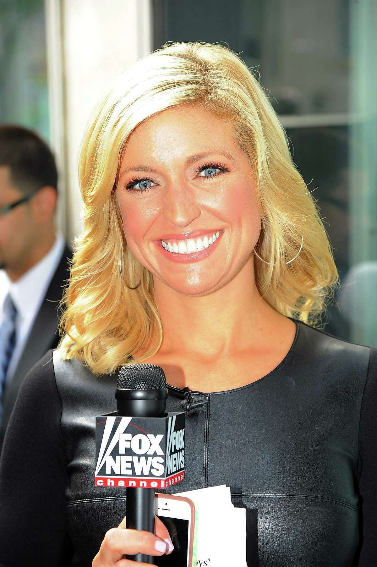 Ainsley Earhardt attends Trace Adkins performance on "FOX & Friends" All American Concert Series outside of FOX Studios on August 1, 2014 in New York City.