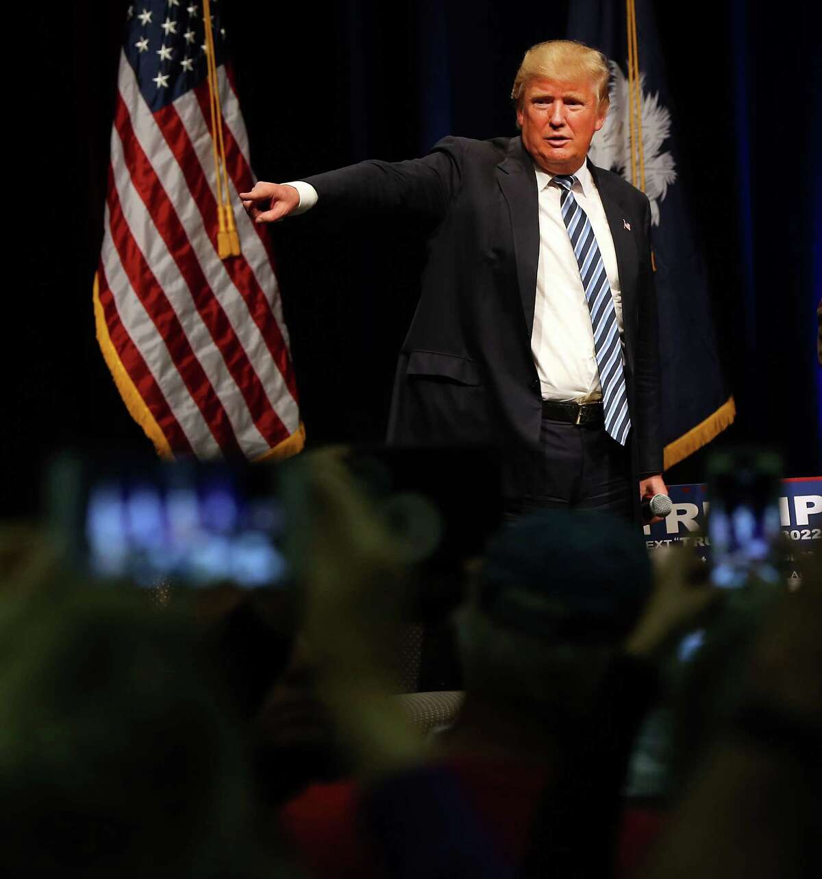 Donald Trump has scored his highest numbers in a Quinnipiac University poll released on Wednesday, Feb. 17, 2016 that found him with a 2-1 lead among Republican voters nationwide, with 39 percent. He’s followed by Sen. Marco Rubio of Florida with 19 percent and Sen. Ted Cruz of Texas with 18 percent, according to a Quinnipiac University National poll released today. Ohio Gov. John Kasich has 6 percent with former Florida Gov. Jeb Bush and Dr. Ben Carson at 4 percent each. Nine percent are undecided.