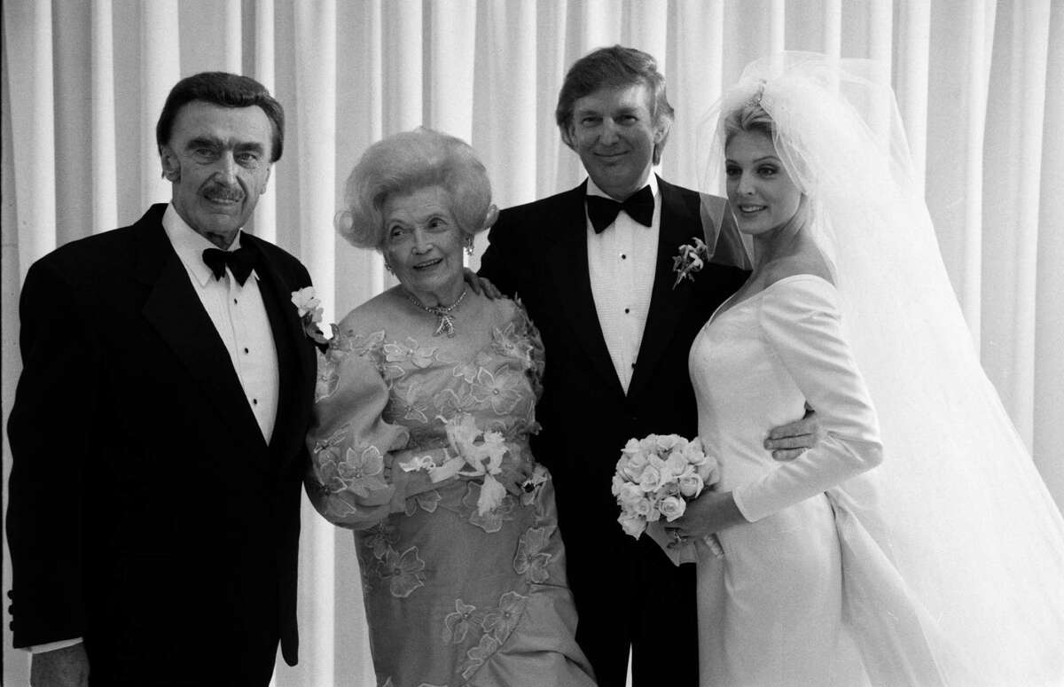 1. Melania Trump (born Melania Knavs) is Donald Trump’s third wife after Ivana Trump, who he divorced in 1991, and actress Marla Maples (pictured), who he divorced in 1999.