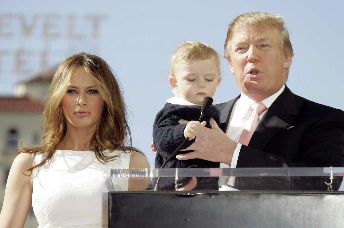 Tweeted Photo Of Melania And Barron Trump Makes Some Uncomfortable