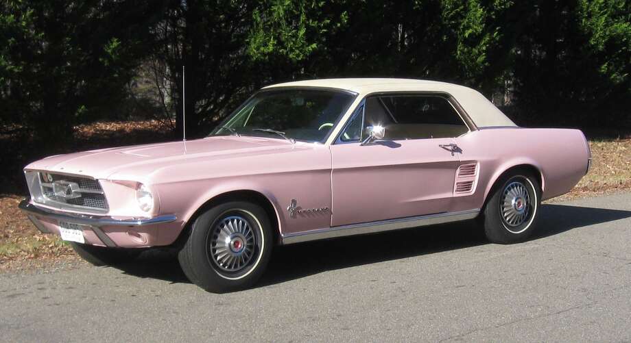 1967 Ford Mustang: Dusk Rose is rare factory color ...