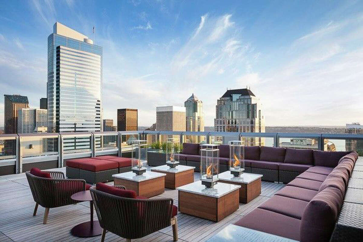 As the wettest winter in history continues, it's hard to remember what a glorious day is like. The rooftop deck on this building reminds us that summer is coming. A penthouse in the building is for rent. Learn more about it at this listing.