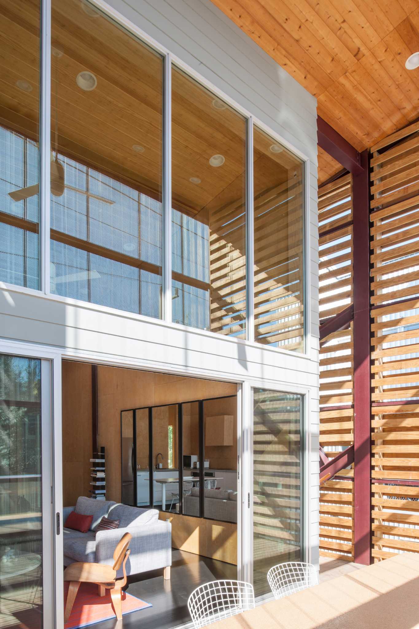 Modern Shotgun House Interior