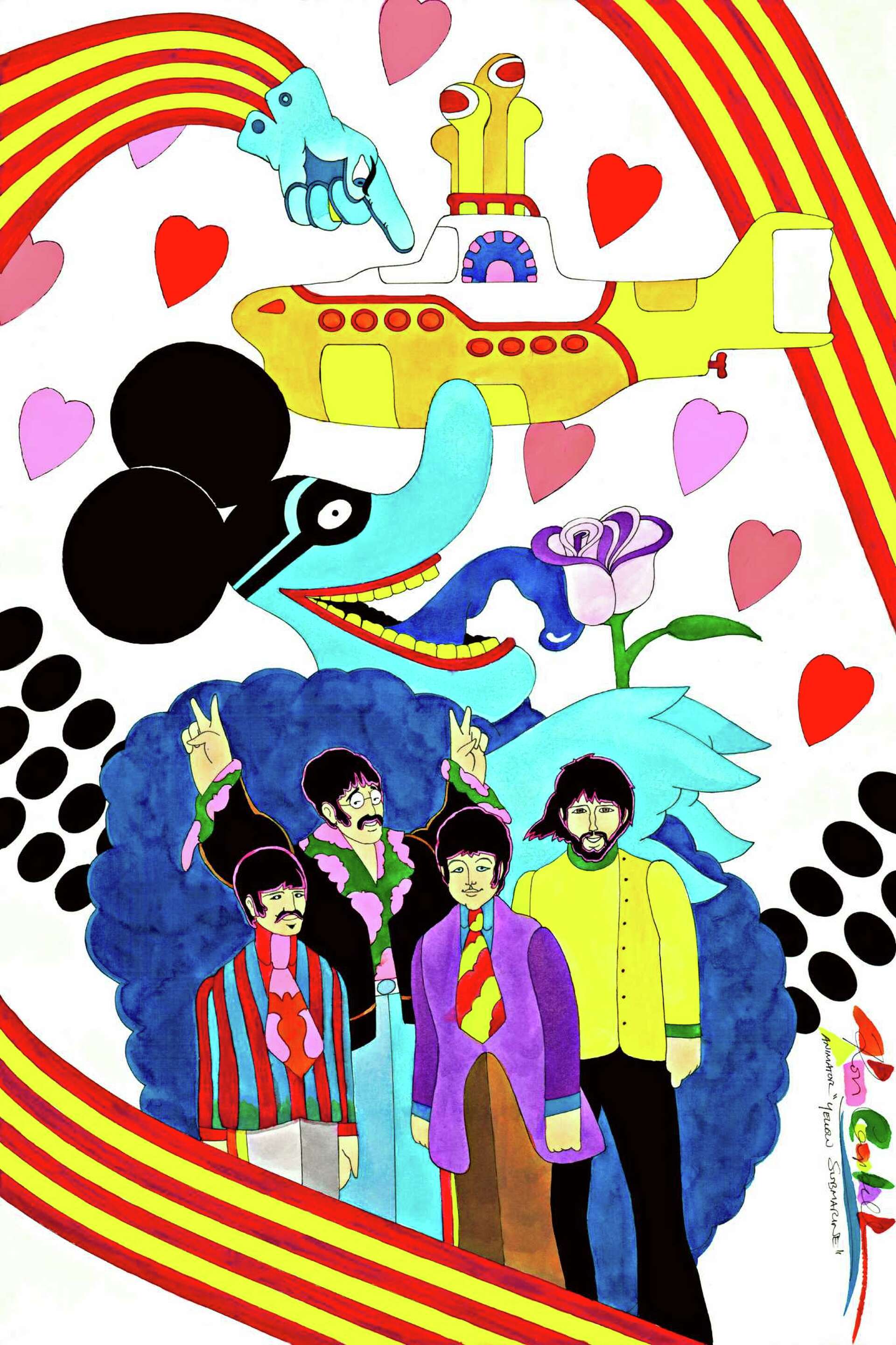 Yellow Submarine' artist to surface in Greenwich, image size:1920x2881