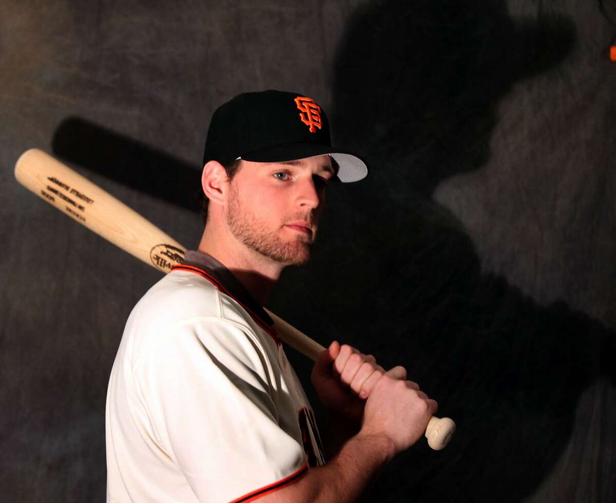 Conor Gillaspie in his final spring with the Giants, 2013, before he was traded to the White Sox.