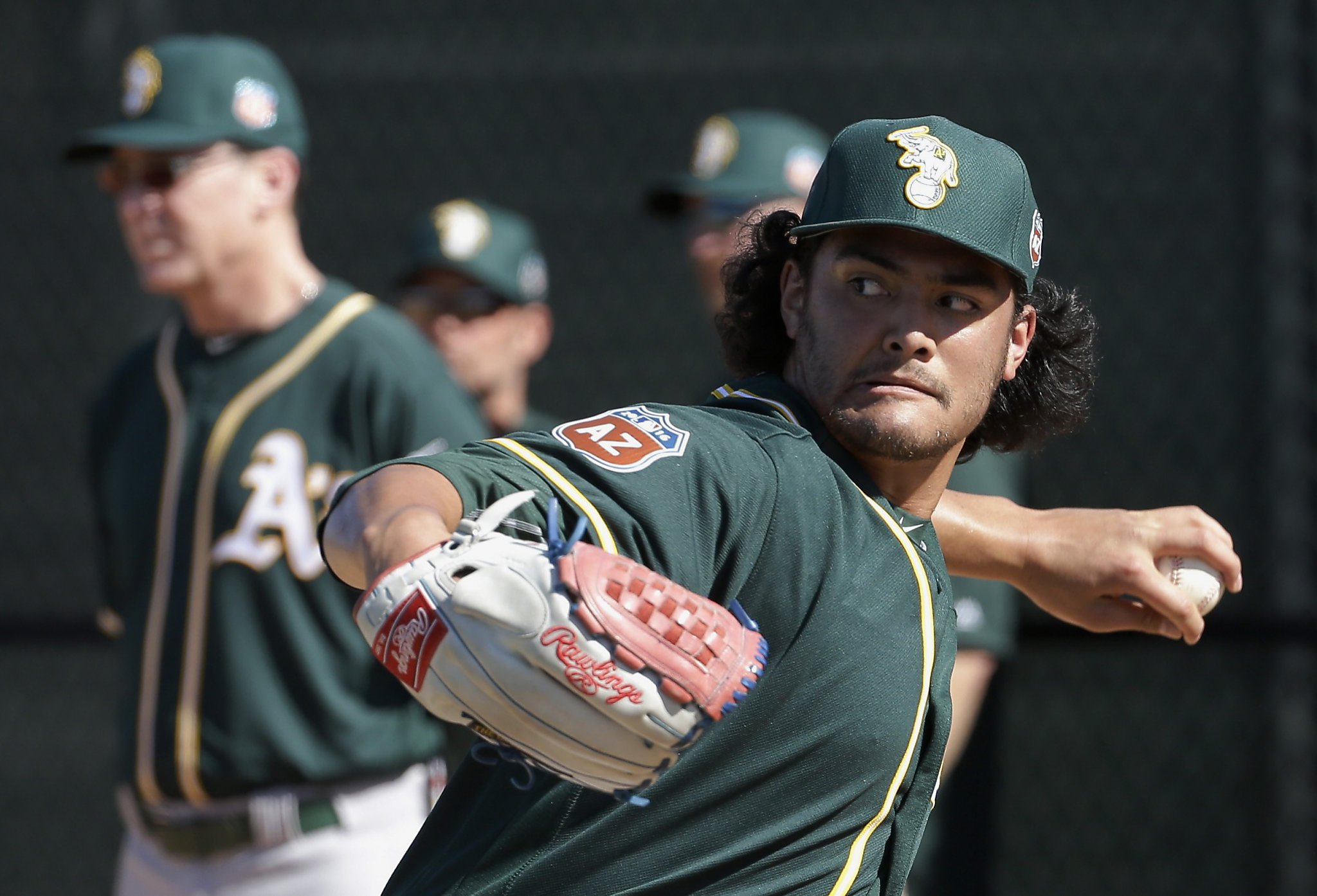 A's top prospect Sean Manaea has tons of talent, fun and hair