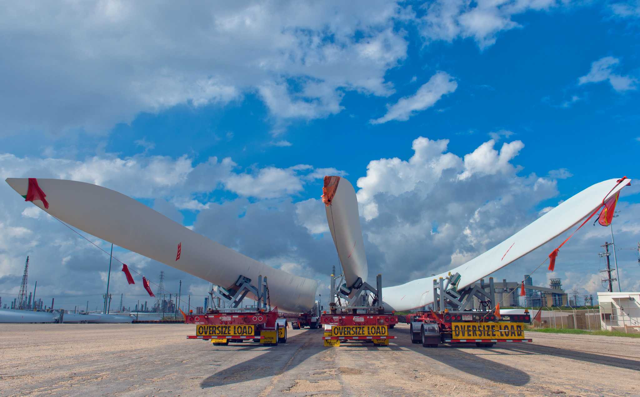 As wind turbines grow larger, so does the challenge of moving them into