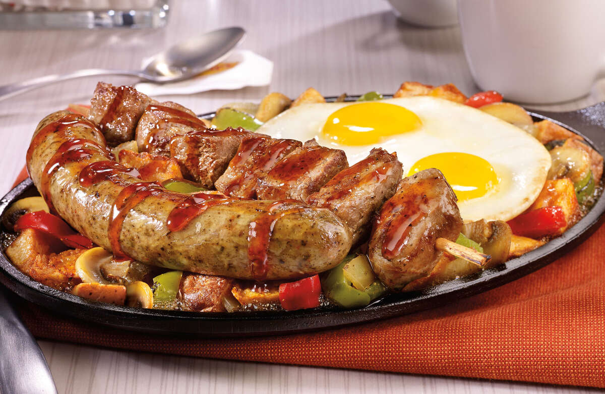 Mighty Meat Lover's Skillet from Denny's﻿