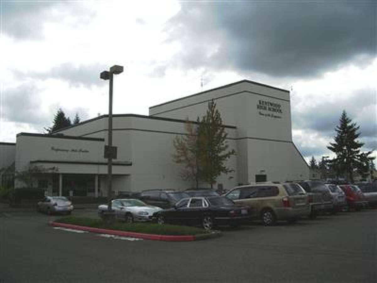 Kentwood High School in Covington, pictured in a King County Assessor's Office photo.
