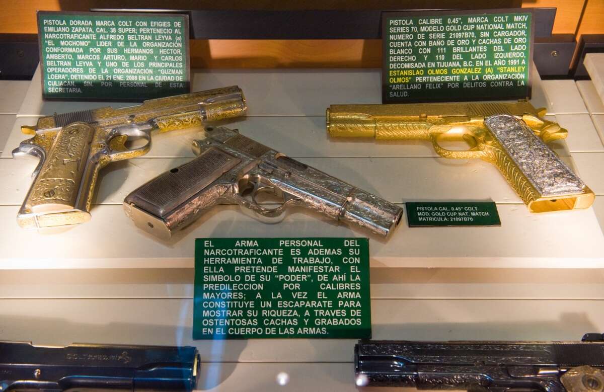 A rare look inside Mexico's private Narco museum