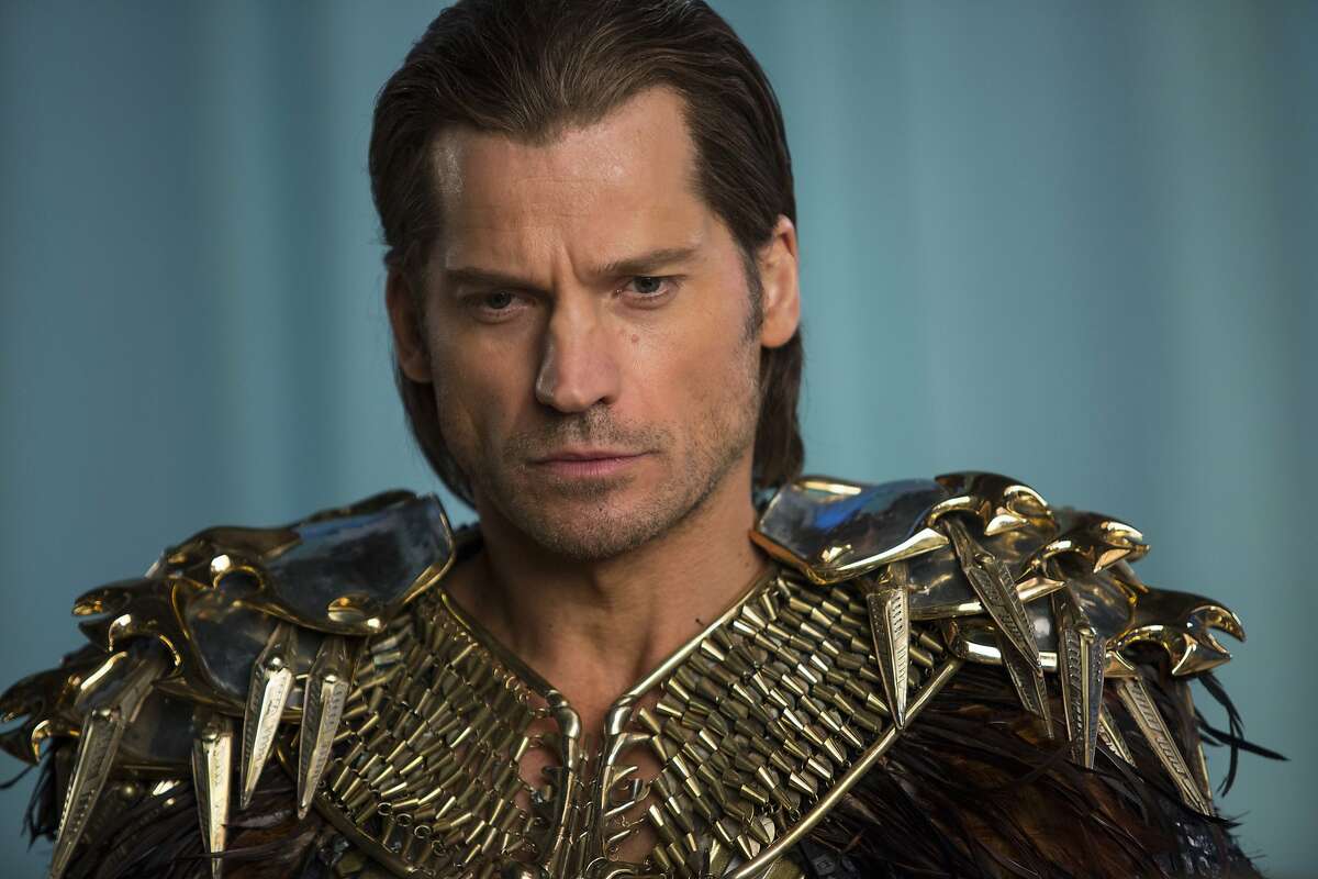 This image released by Lionsgate shows Nikolaj Coster-Waldau portraying Horus in a scene from "Gods of Egypt." (Lisa Tomasetti/Lionsgate via AP)