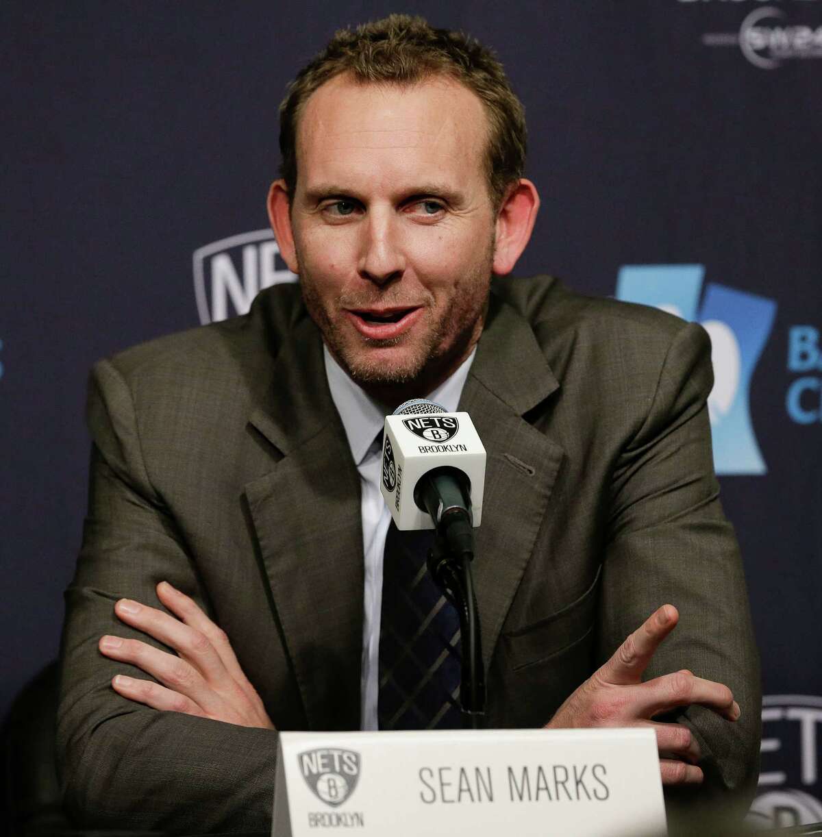 Nets' GM Sean Marks maintaining optimism in trying season