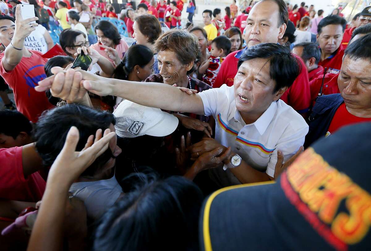 30 years after Marcos’ fall, his son aims for No. 2 job