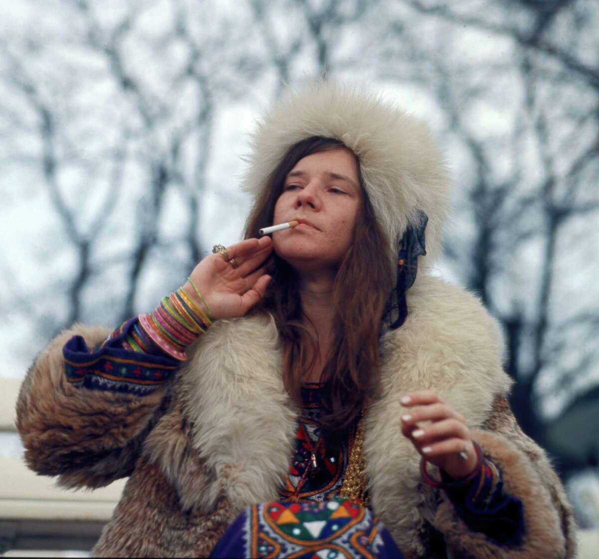 Music powerhouse Janis Joplin, seen here in Denmark, is the subject of a new documentary which will be screened at the Danbury Palace on Sunday, March 13.