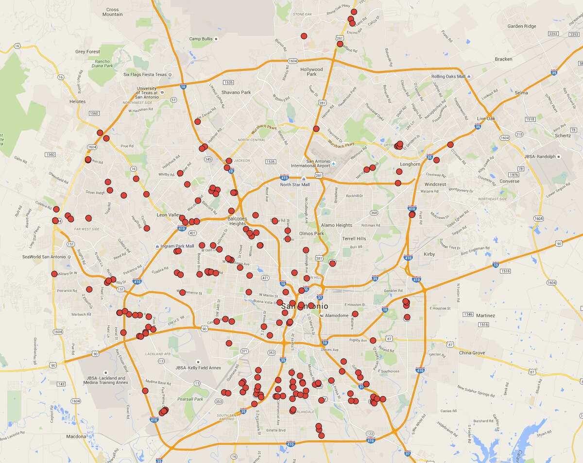 These are the San Antonio restaurants cited with 14 or more demerits in January and February of this year.Click ahead to see the spots cited with the highest number of violations from Feb. 11-18, 2016.