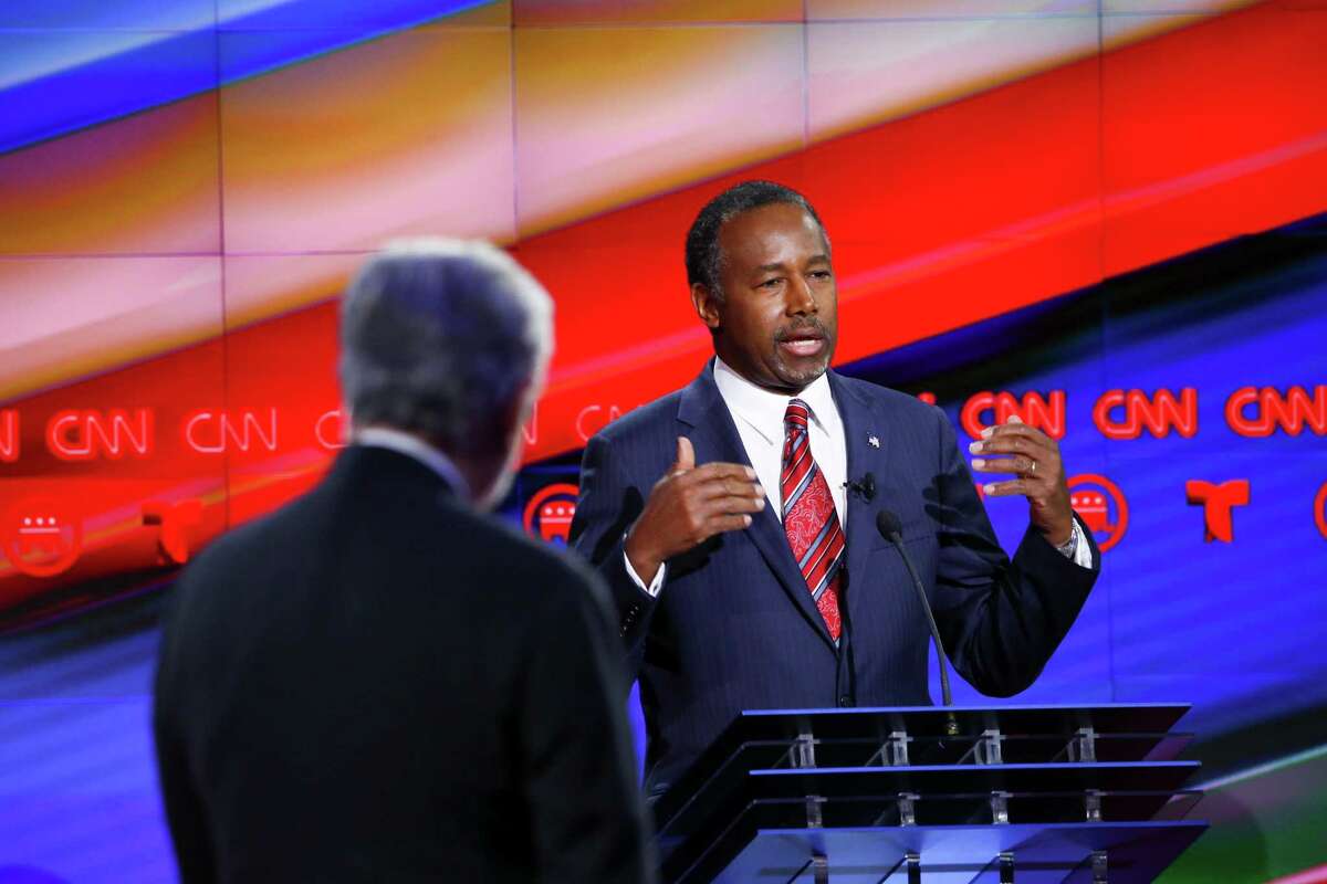The Internet had a field day with Ben Carson during the GOP debate at UH on Thursday.