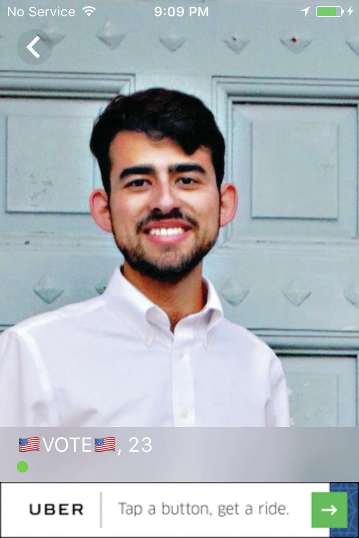 Huey Rey Fischer — a 23-year-old candidate for a Texas House seat whose district that encompasses the University of Texas at Austin — is using the mobile applications Tinder and Grindr, normally used for dating and hooking up, to reach potential supporters.