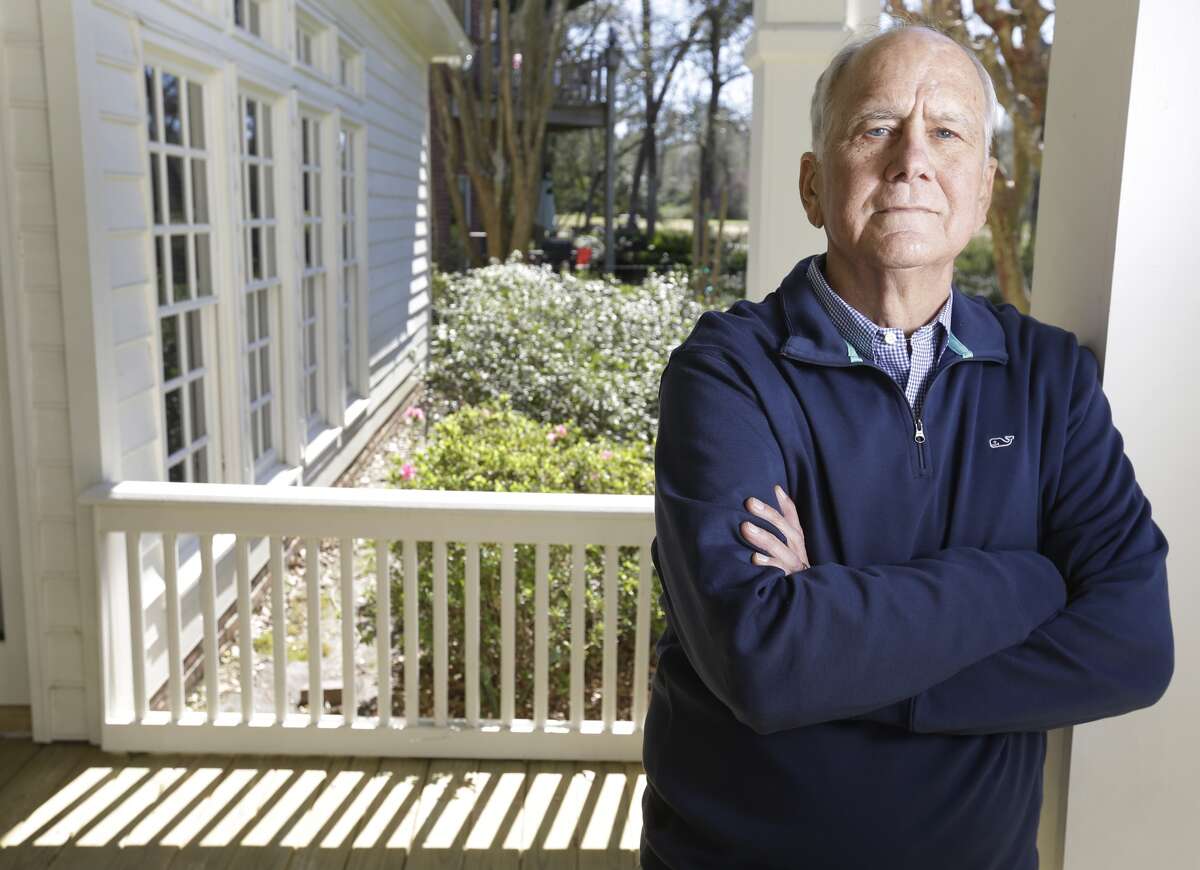 Craig Mason poses at his home Wednesday, Feb. 24, 2016, in The Wooldands. He is a former city consultant who advised officials on the pension problem. ( Melissa Phillip / Houston Chronicle )