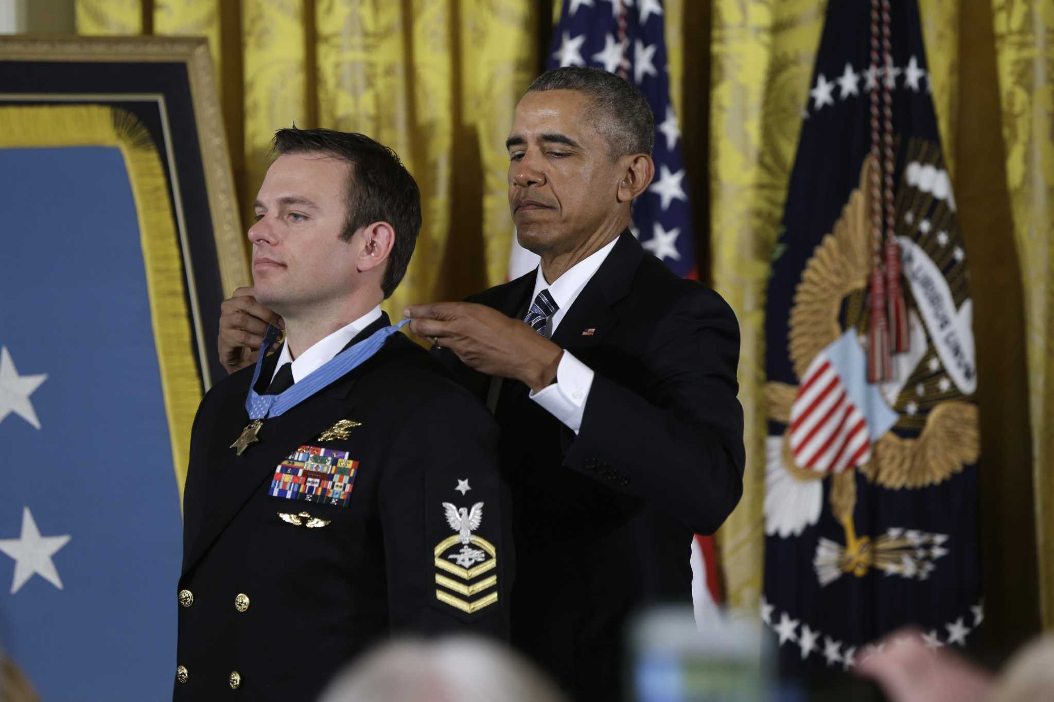 Navy Seal Receives Medal Of Honor