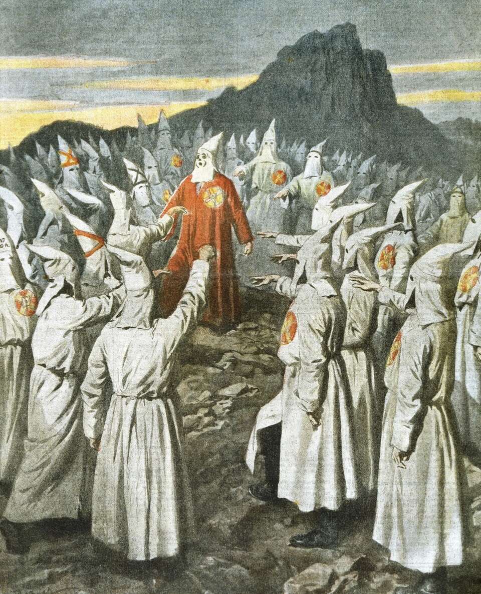 States with KKK chapters
