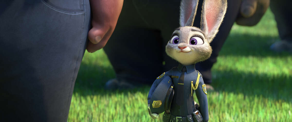 Judy Hopps is the first bunny police officer in Zootopia. ZOOTOPIA ?– Pictured: Judy Hopps. ©2016 Disney. All Rights Reserved.