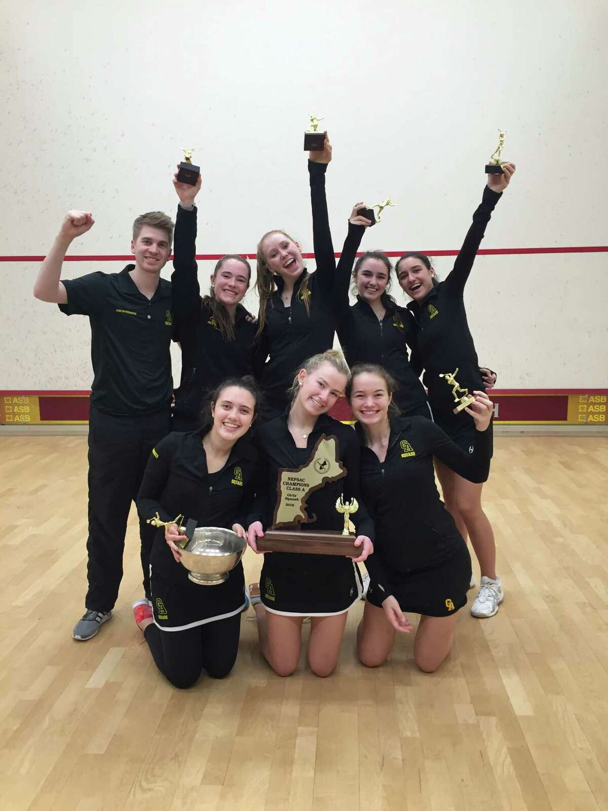 Greenwich Academy caps perfect squash season with New England championship