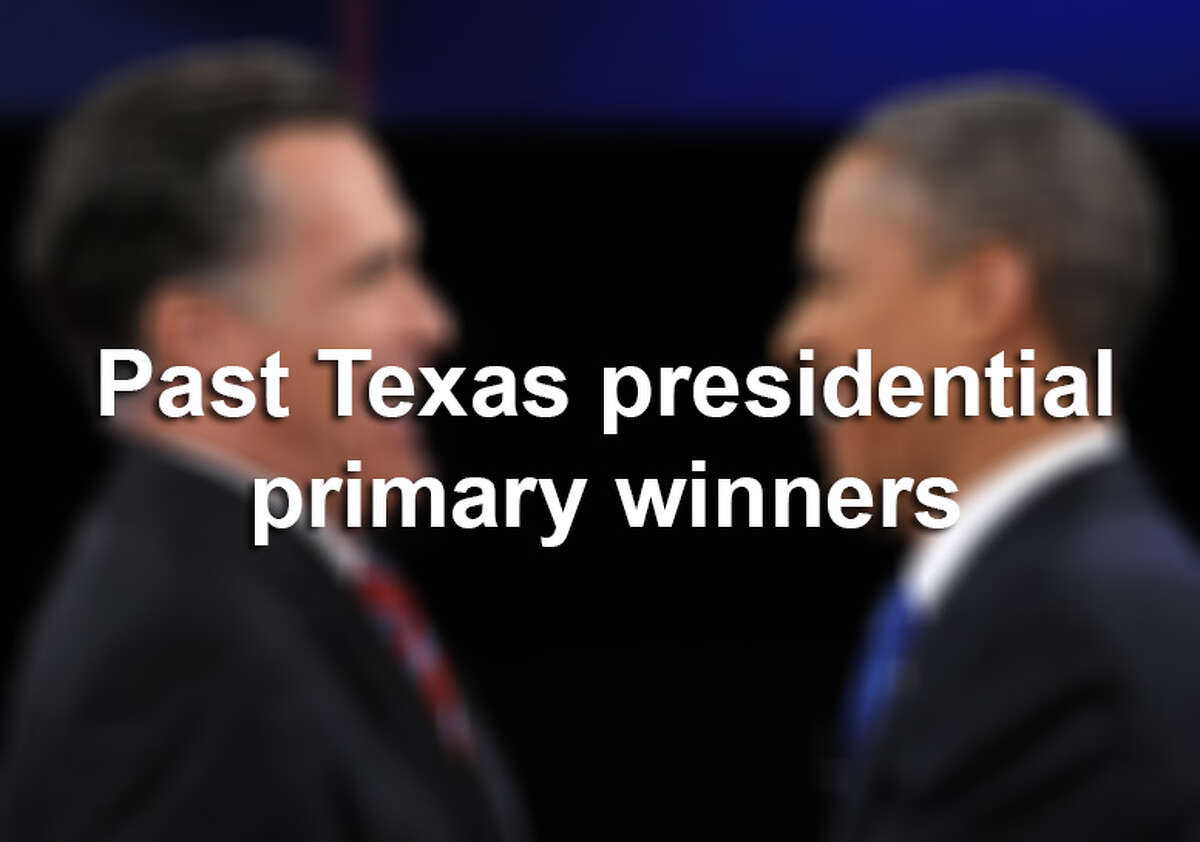 This year marks the 40th anniversary of the first primary in Texas, which was held in 1976. Here is a rundown of the republicans and democrats that won Texas primaries.Sources: Texas Secretary of State's website and the Texas Almanac
