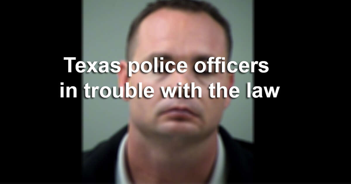 Texas police officers in trouble with the law