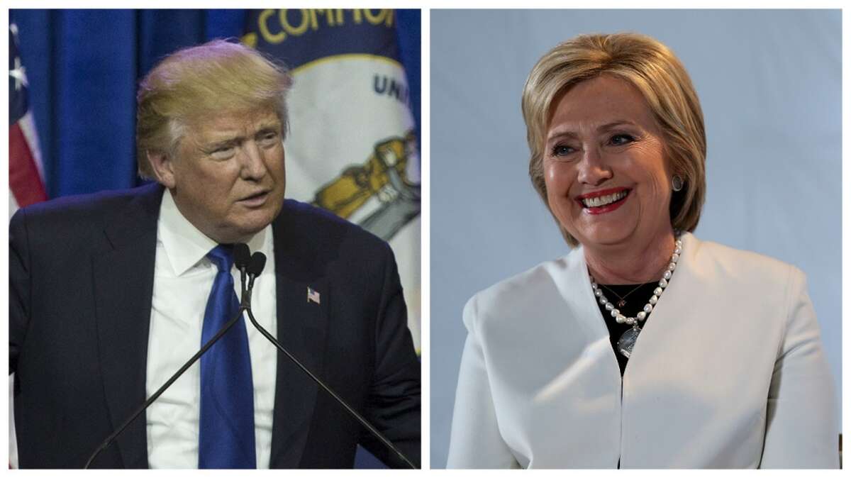 Donald Trump and Hillary Clinton start to pivot towards attacking each other. Click to see more photos from Tuesday's most recent primary elections.