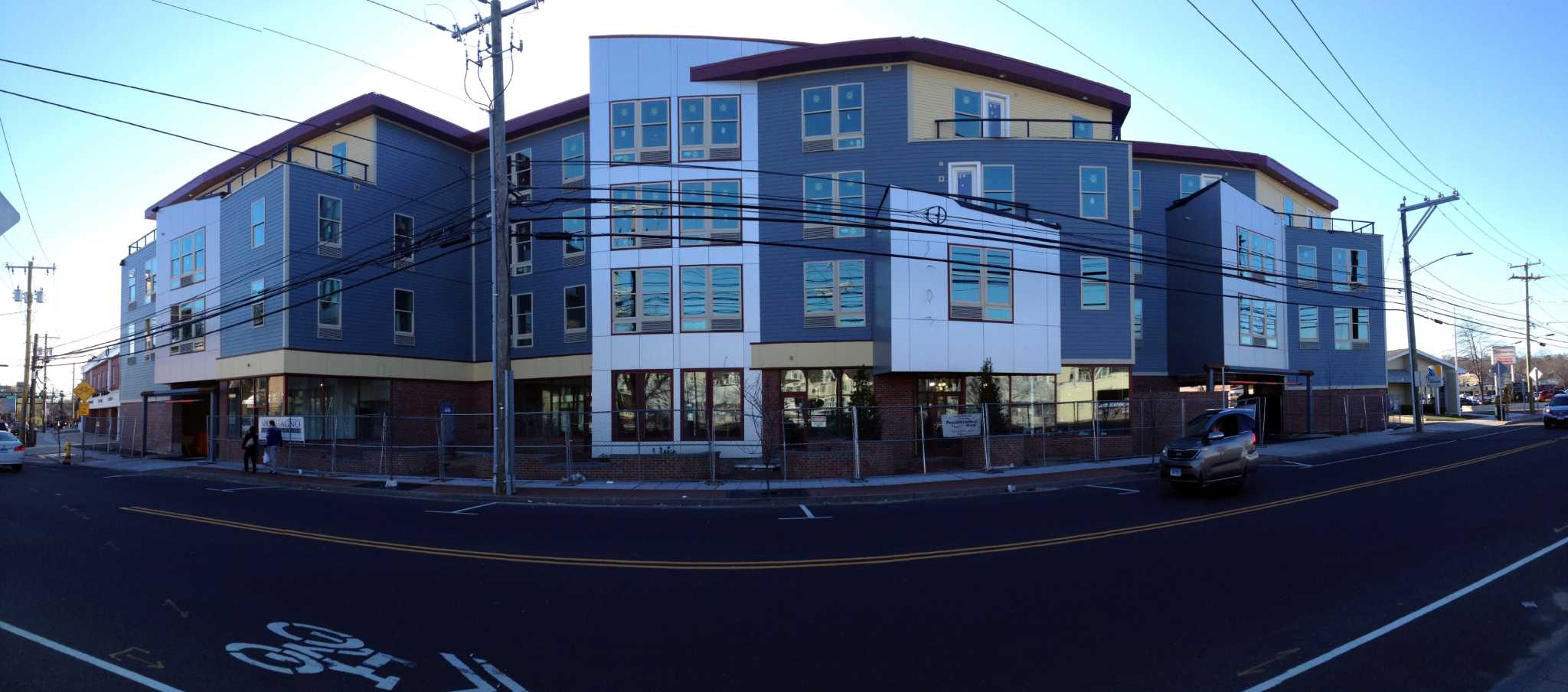 Stamford point of interest Springdale apartment building nears completion