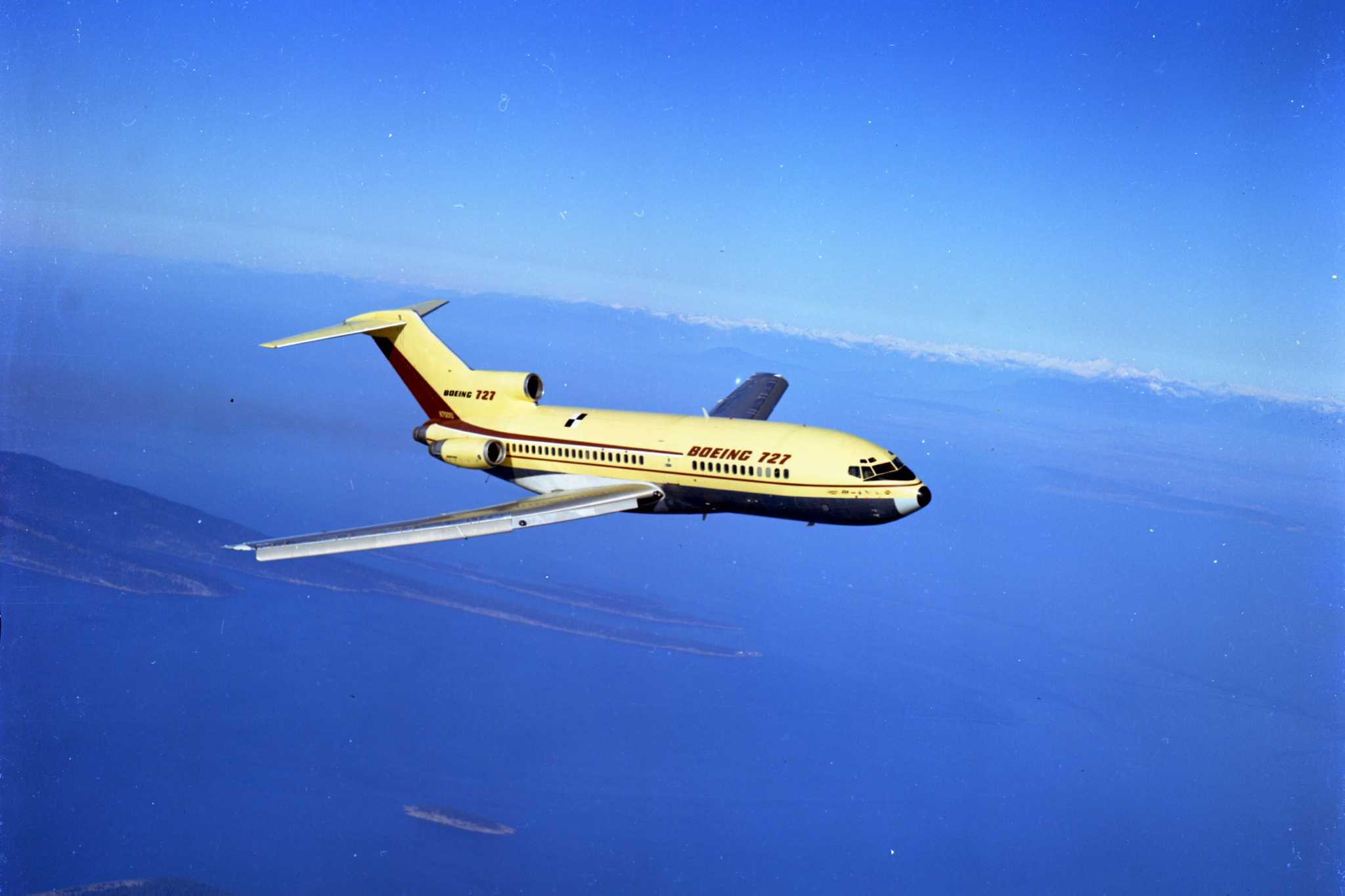 Restored Boeing 727 prototype makes final flight