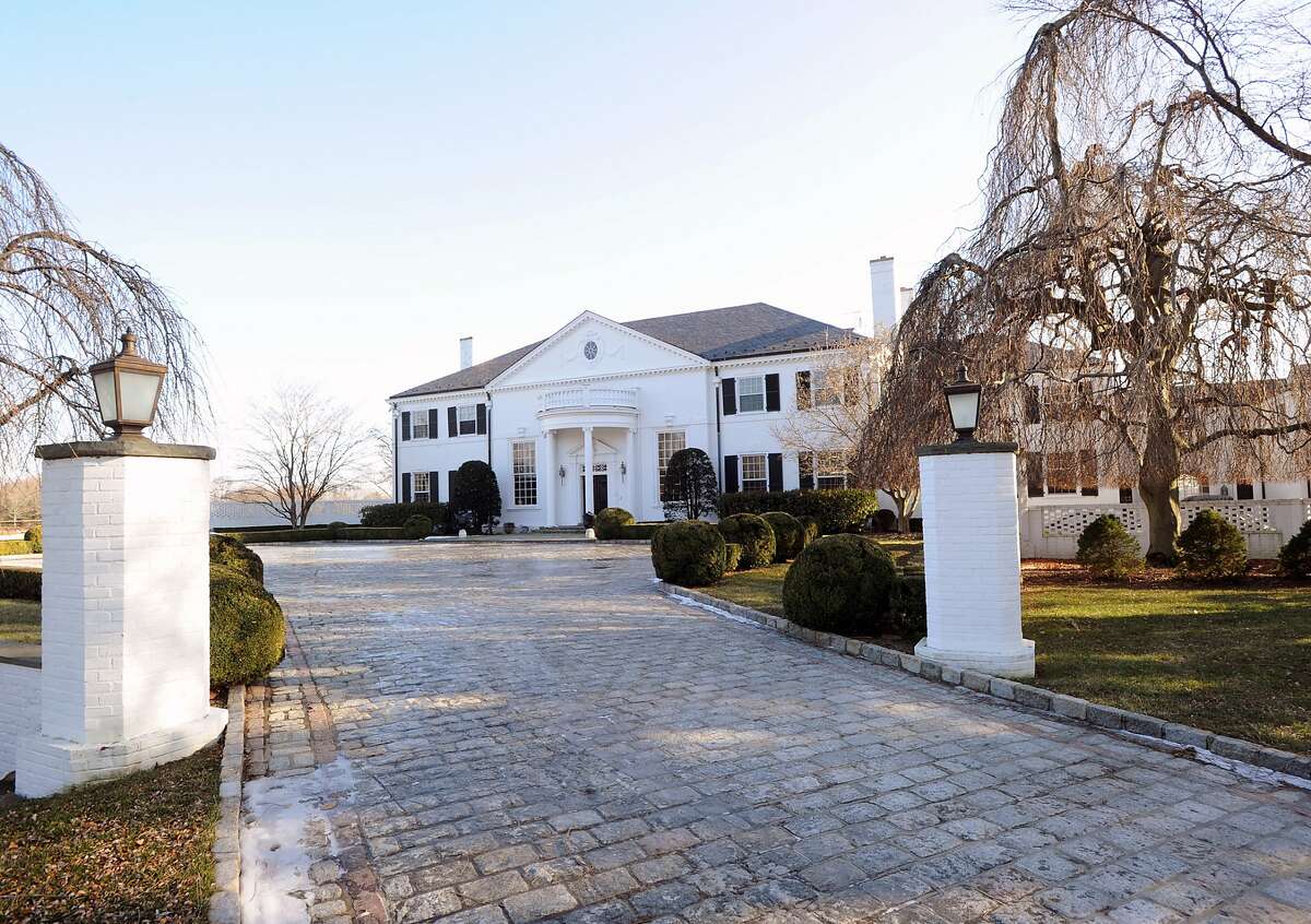 The home that was once owned by Donald Trump at 21 Vista Drive in Greenwich, Conn. initially went on the market $54 million and then lowered to $45 million.