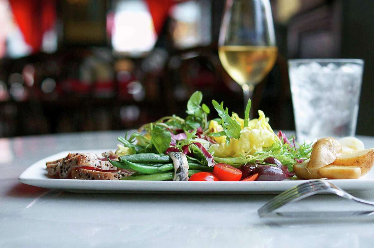 Toulouse Cafe and Bar, a Dallas-based restaurant, will open at River Oaks District, Houston, in March 2016. Shown: Salad Nicoise. SONY DSC