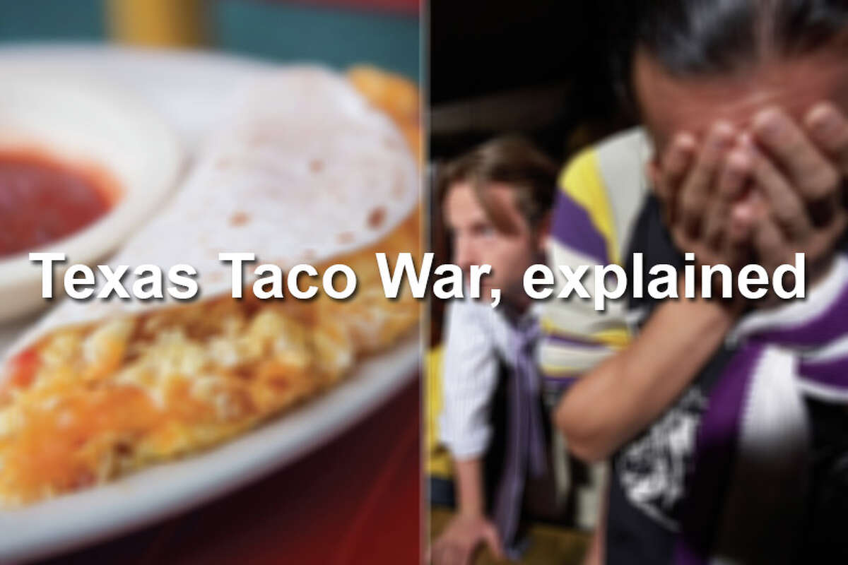 Click through the slideshow to get up to speed on the Texas Taco War between Austin and San Antonio.