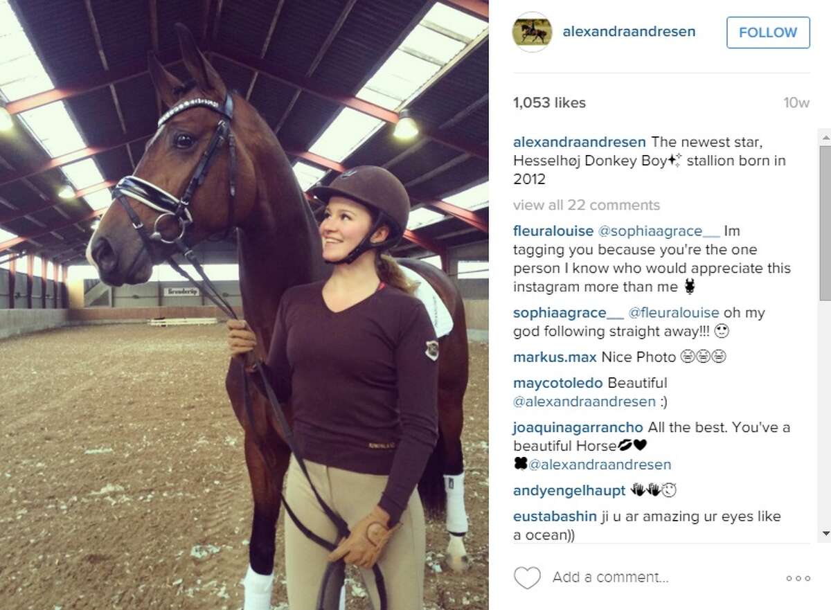 3. She is takes dressage competitions seriously The majority of her social media posts pertain to her hobby, which has been sponsored by three dressage outfitters. 
