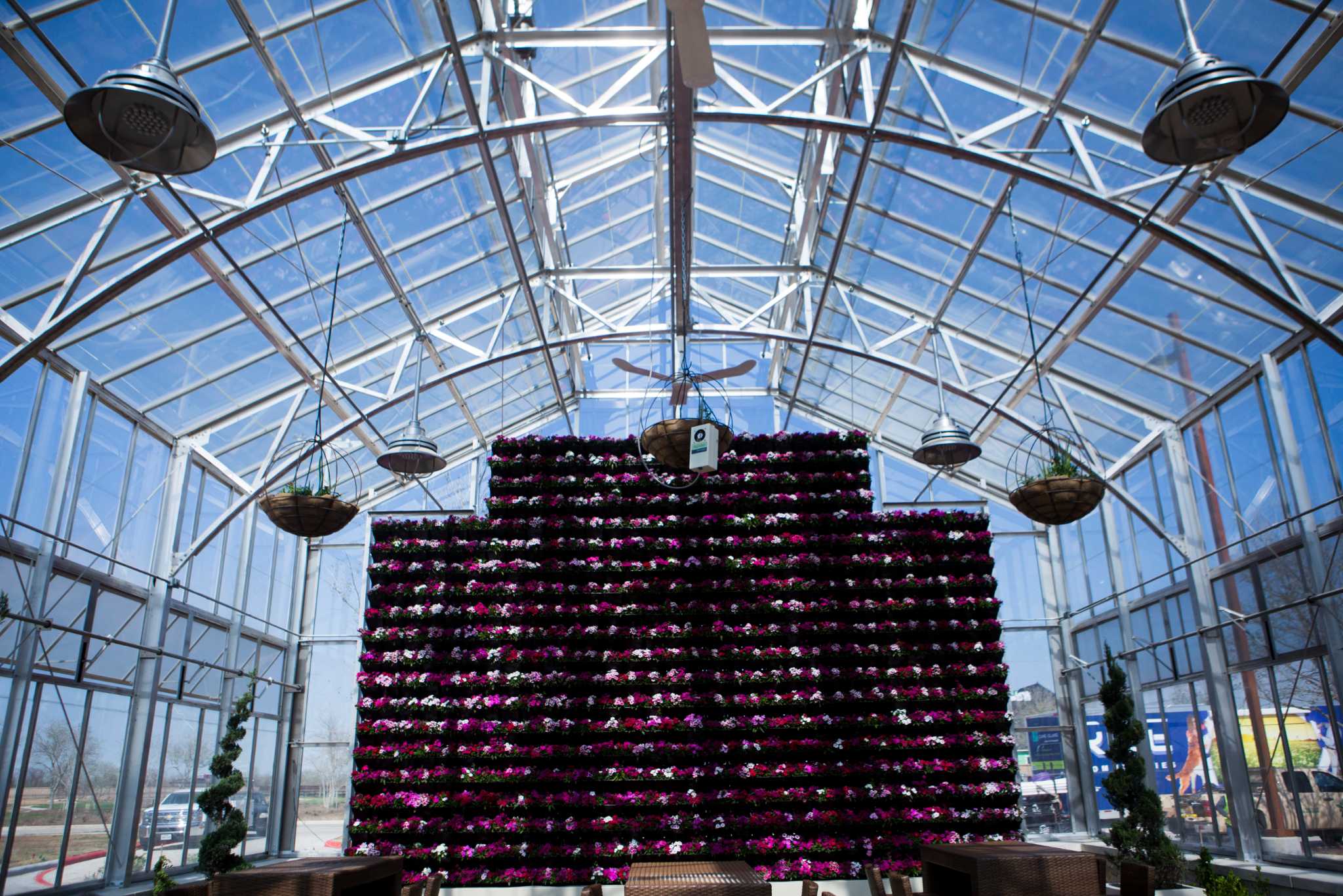Greenhouse at Cane Island