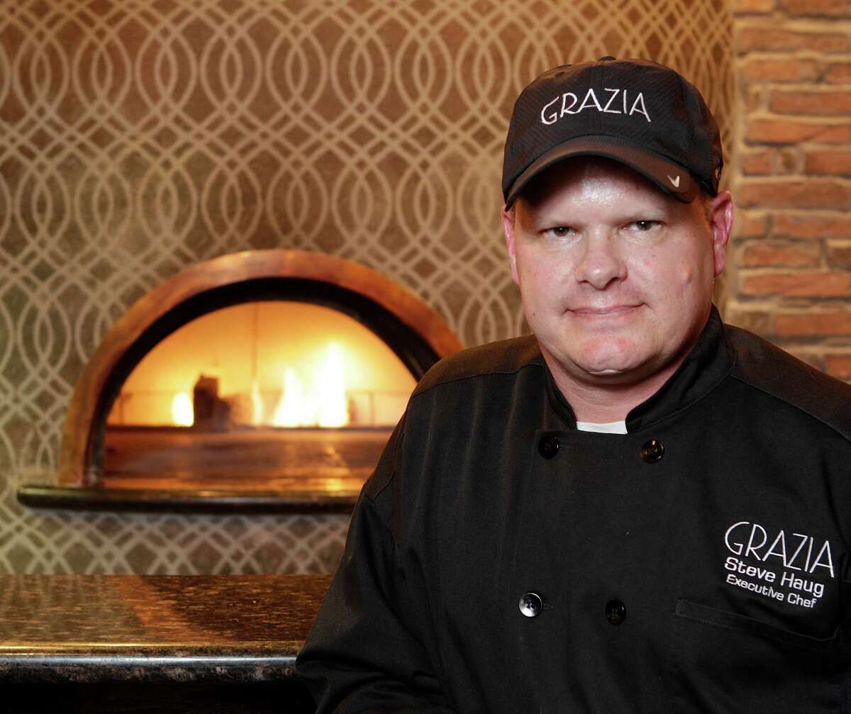 Grazia Italian Kitchen Executive Chef Steve Haugh poses for a photo Wednesday, March 2, 2016, in Pearland. Grazia Italian Kitchen in Pearland is now making Houstonians familiar with the Italian restaurant that won the Best Bites competition at Rodeo Uncorked, the kickoff event of the Houston rodeo. ( Steve Gonzales / Houston Chronicle )