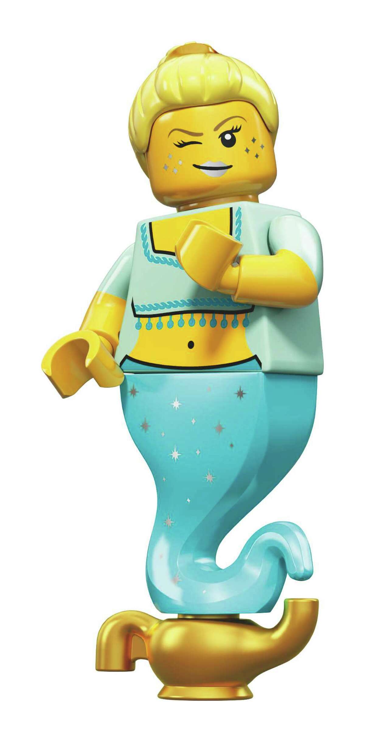 genie lego minifigure