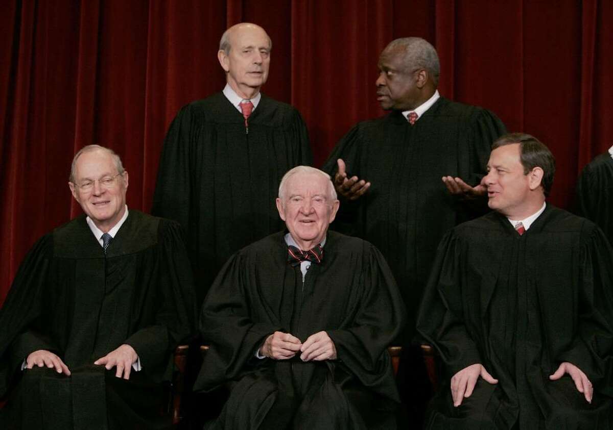 Justice Stevens through the years