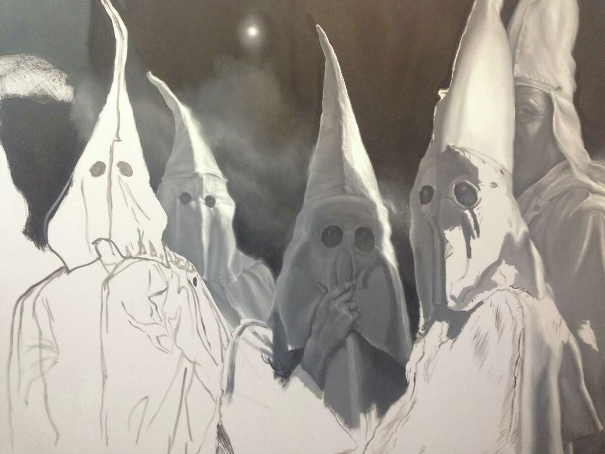 San Antonio artist's depiction of Ku Klux Klan captures national attention