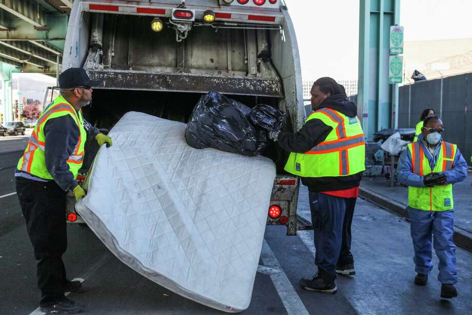 San Francisco homeless camp swept from Cesar Chavez Street SFGate