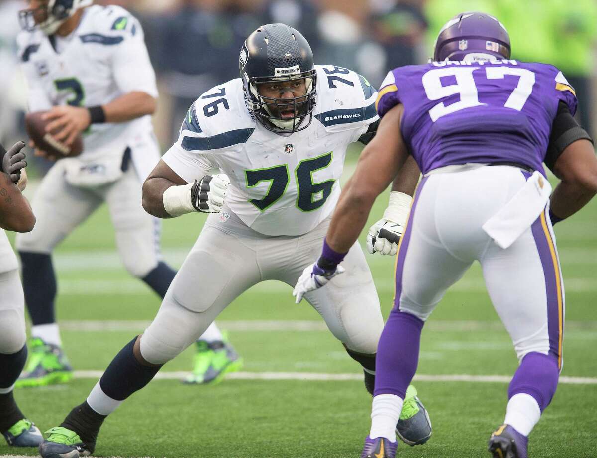 OFFENSIVE TACKLES Andre Smith, Cincinnati Russell Okung, Seattle (pictured) Mitchell Schwartz, Cleveland Kelvin Beachum, Pittsburgh Donald Penn, Oakland