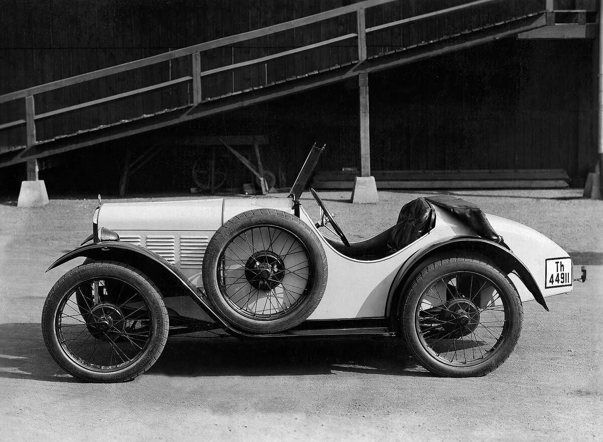 The company's first sports car the BMW 3/15 DA 3 Wartburg, seen here in 1931, was a variant of the 3/15.