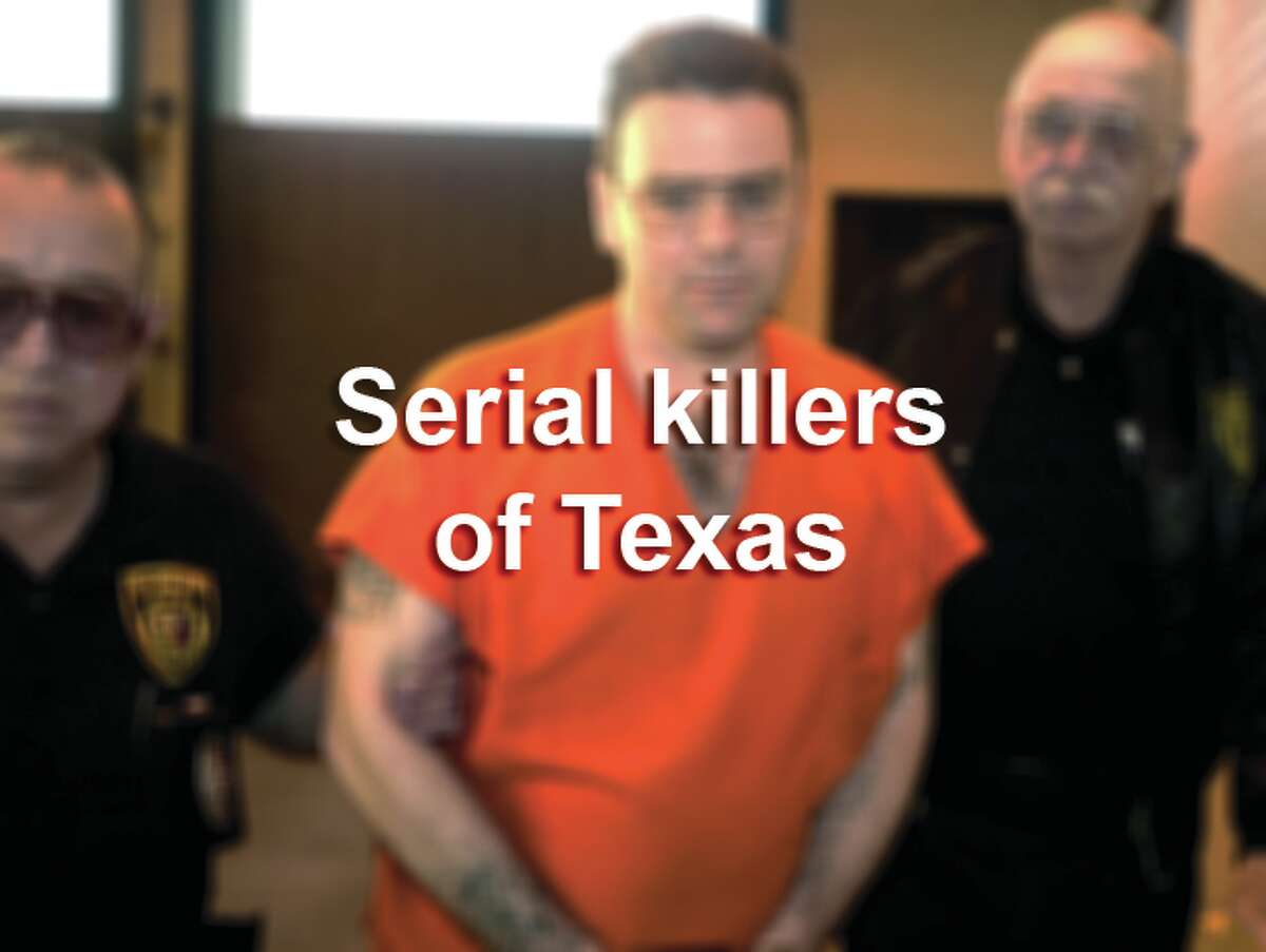 Scroll through the slideshow to see photos of infamous Texas serial killers.